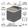 Kostkarka do lodu Yolco Space Grey